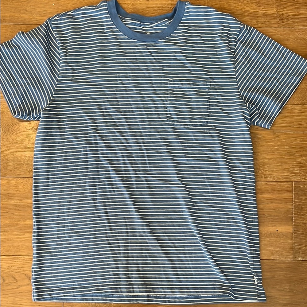 Blue Striped Men's Shirt